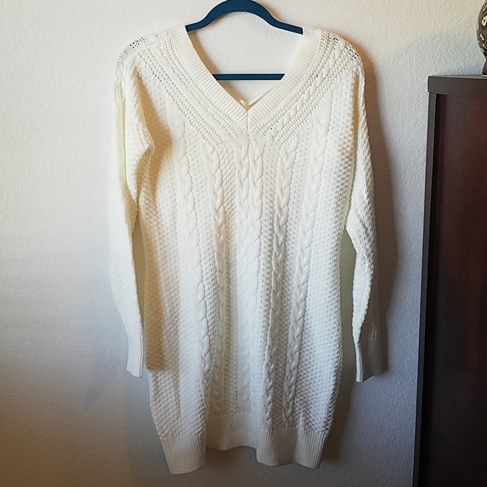 A&F Cable Knit Sweater Dress